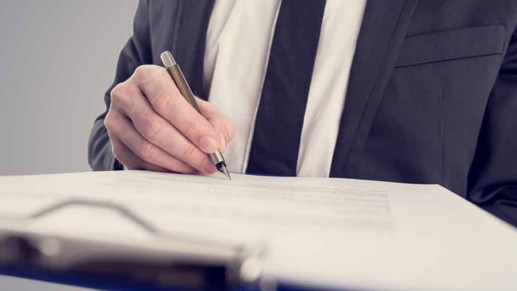 umowa, podpisanie umowy